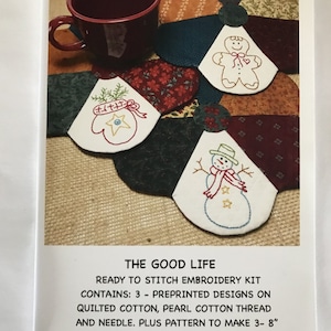 Winter Mug Rug