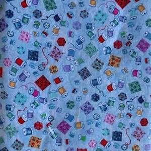 Replacement top for Press N&#39; sEWE Table II - Blue Spools & Patches