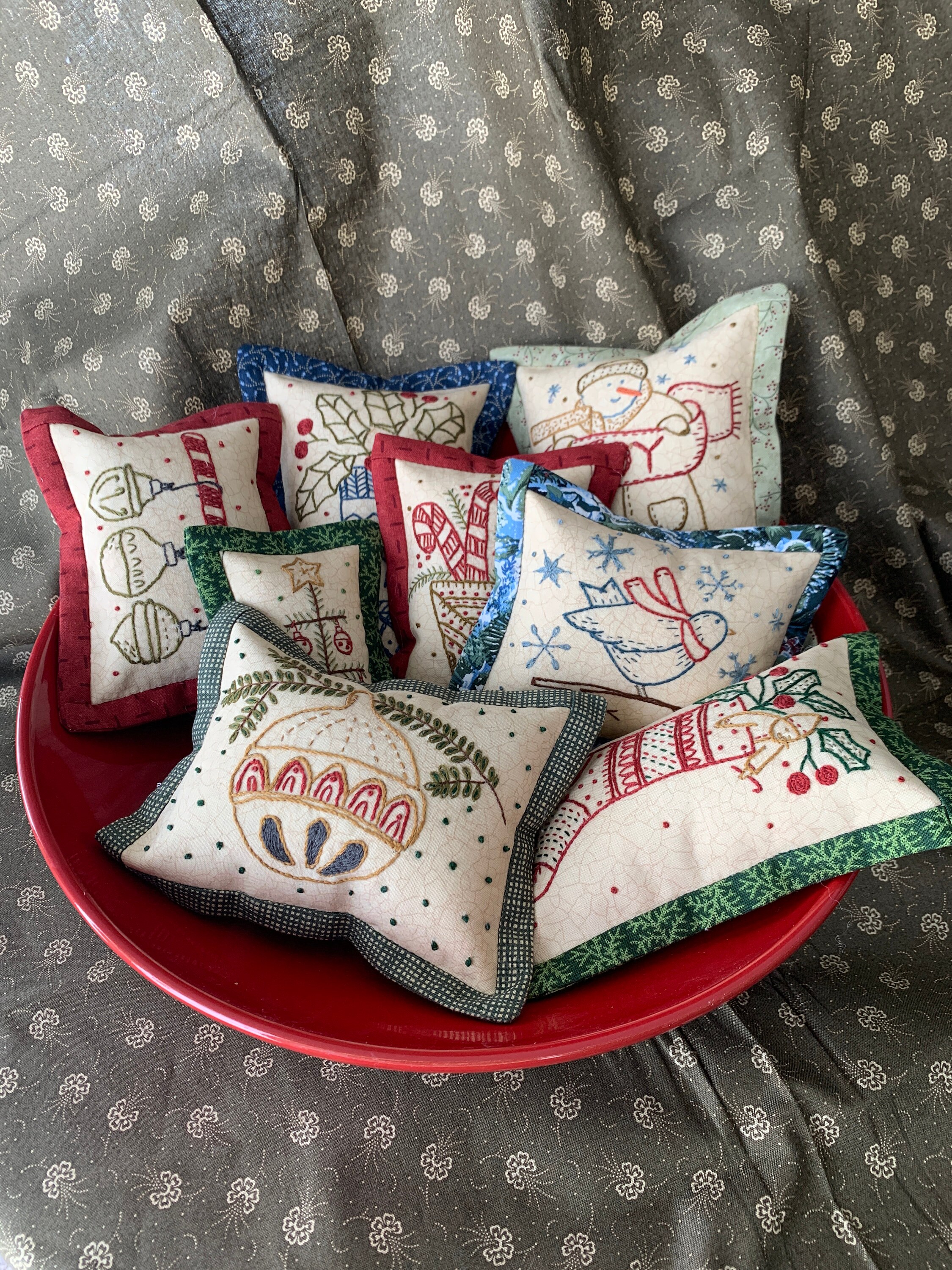 Scented Christmas Bowl Filler Pattern Etsy