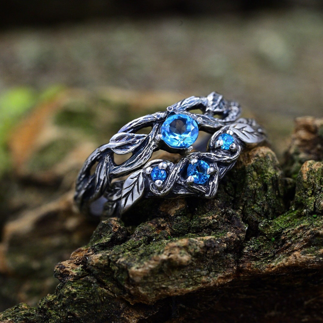 Ethereal Fantasy Wedding Rings Set for Women, Elven Bridal Set Cottagecore, Unique Nature Wedding Ring Set, Silver Celtic Ring Couples Set - Etsy Ethereal Fantasy Wedding Rings Set for Women, Elven Bridal Set Cottagecore, Unique Nature Wedding Ring Set, Silver Celtic Ring Couples Set - Etsy