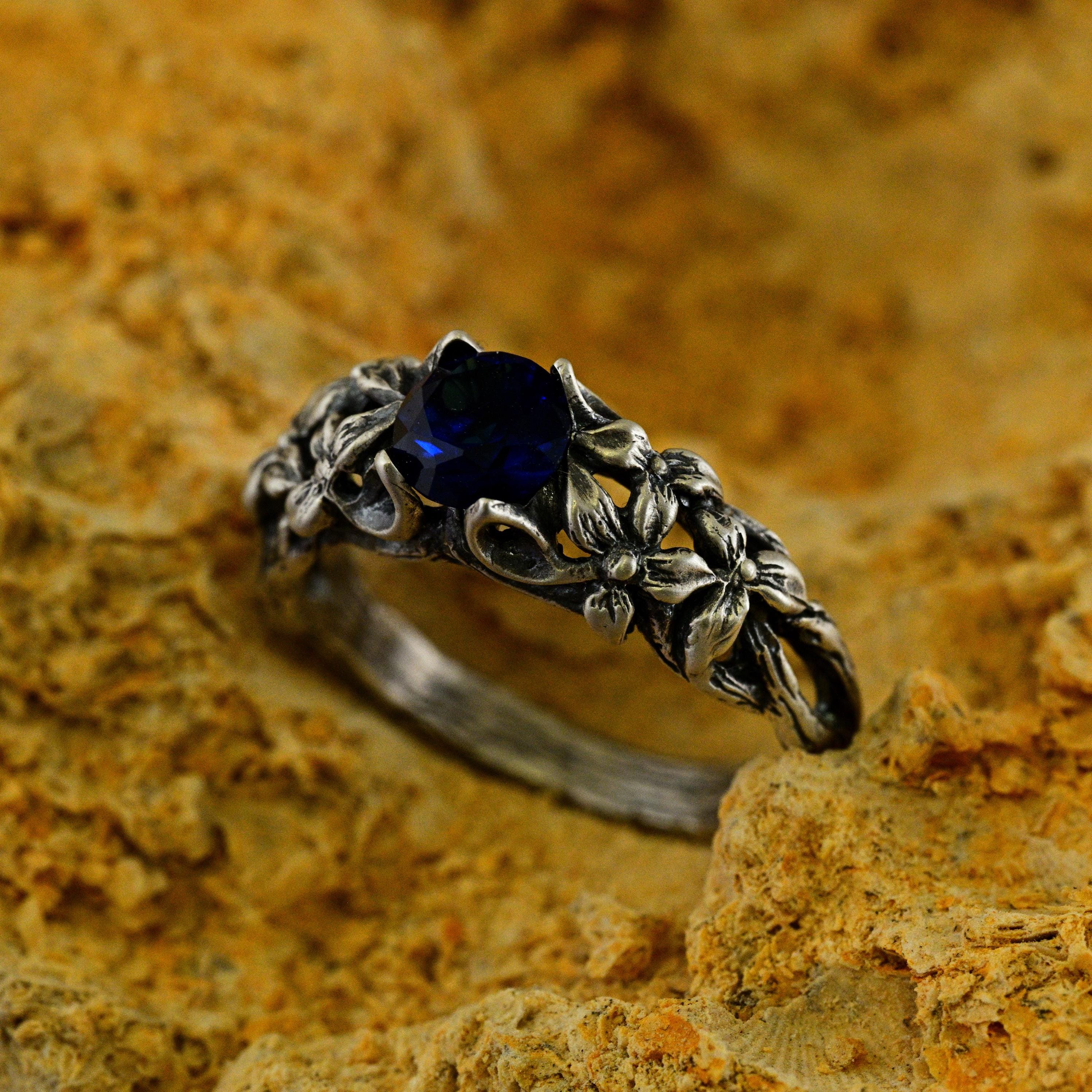 Unique Tree Branch Fantasy Ring for Women With Wild Nature Design ...