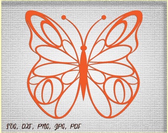 Download Stunning SVG Butterfly 3D or 2D. Cricut & Silhouette cut ...