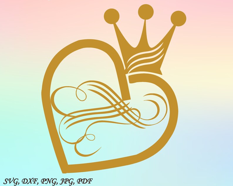 Free Free 288 Princess Heart Svg SVG PNG EPS DXF File