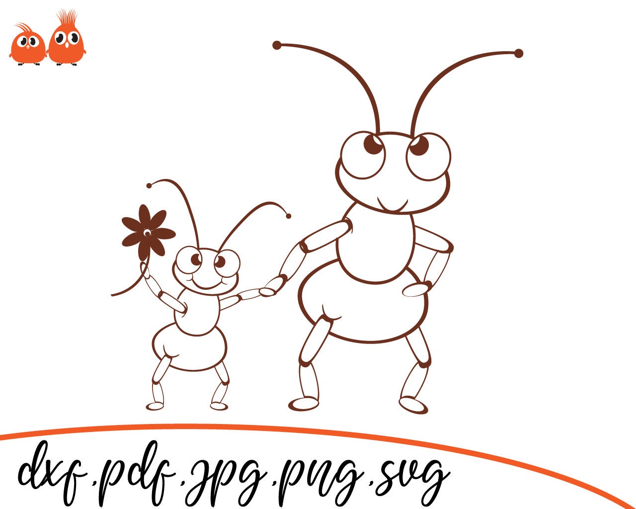 Ant, SVG Cut File, Cut File Ant, Cut Files for Kids, SVG Files for ...