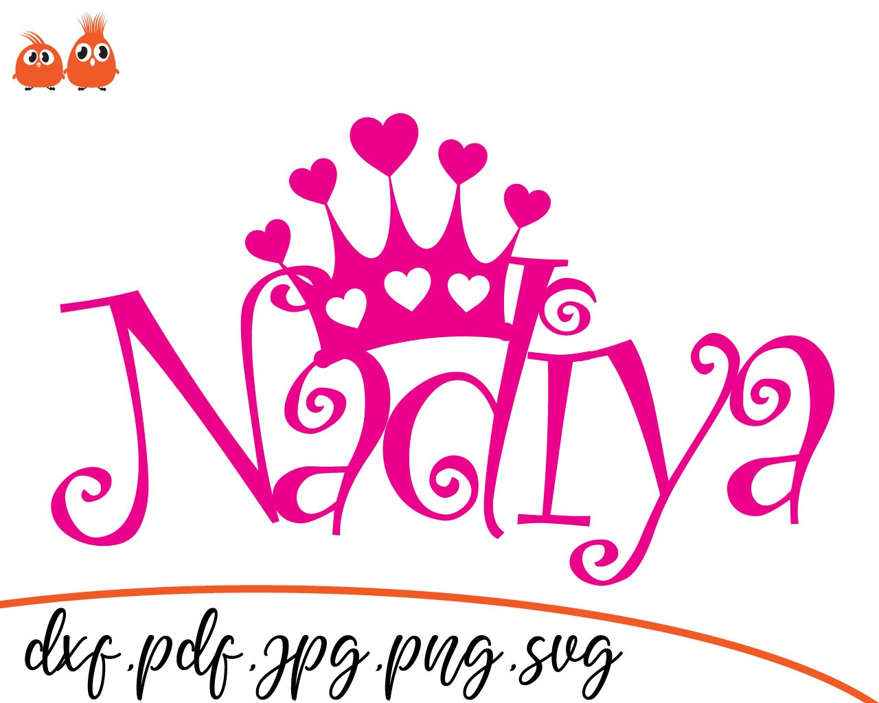 Download Nadiya Beautiful Baby Names Svg Cut File Cut Files Etsy