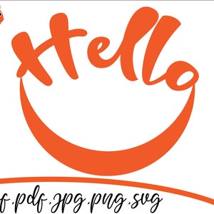 Hello svg, T-Shitr svg, T-Shirt design, Cricut Design svg, png.jpg.pdf.dxf