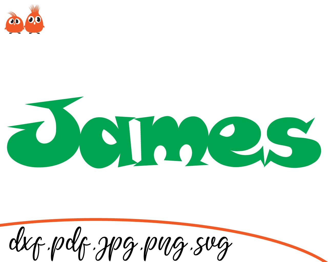 Download James Beautiful Baby Names Svg Cut File Cut Files Etsy