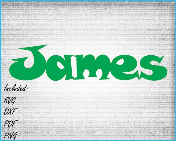 Download James Beautiful Baby Names Svg Cut File Cut Files Etsy