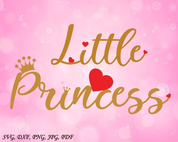 Download Little Princess Svg Birthday Cut File Crown Svg Cut File Etsy