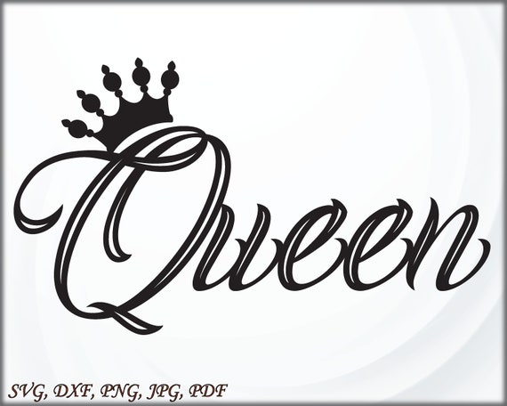 Download Queen SVG cut file Cut files Queen SVG files for cricut | Etsy