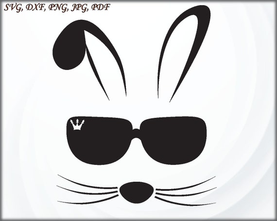 Download Bunny Face Svg Bunny Svg Boy Svg Files For Cricut Silhouette Etsy
