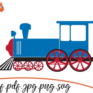 Locomotive SVG File, Locomotive DXF, Locomotive Cut File, Locomotive Cricut, Locomotive Silhouette,  Locomotive design, Instant download