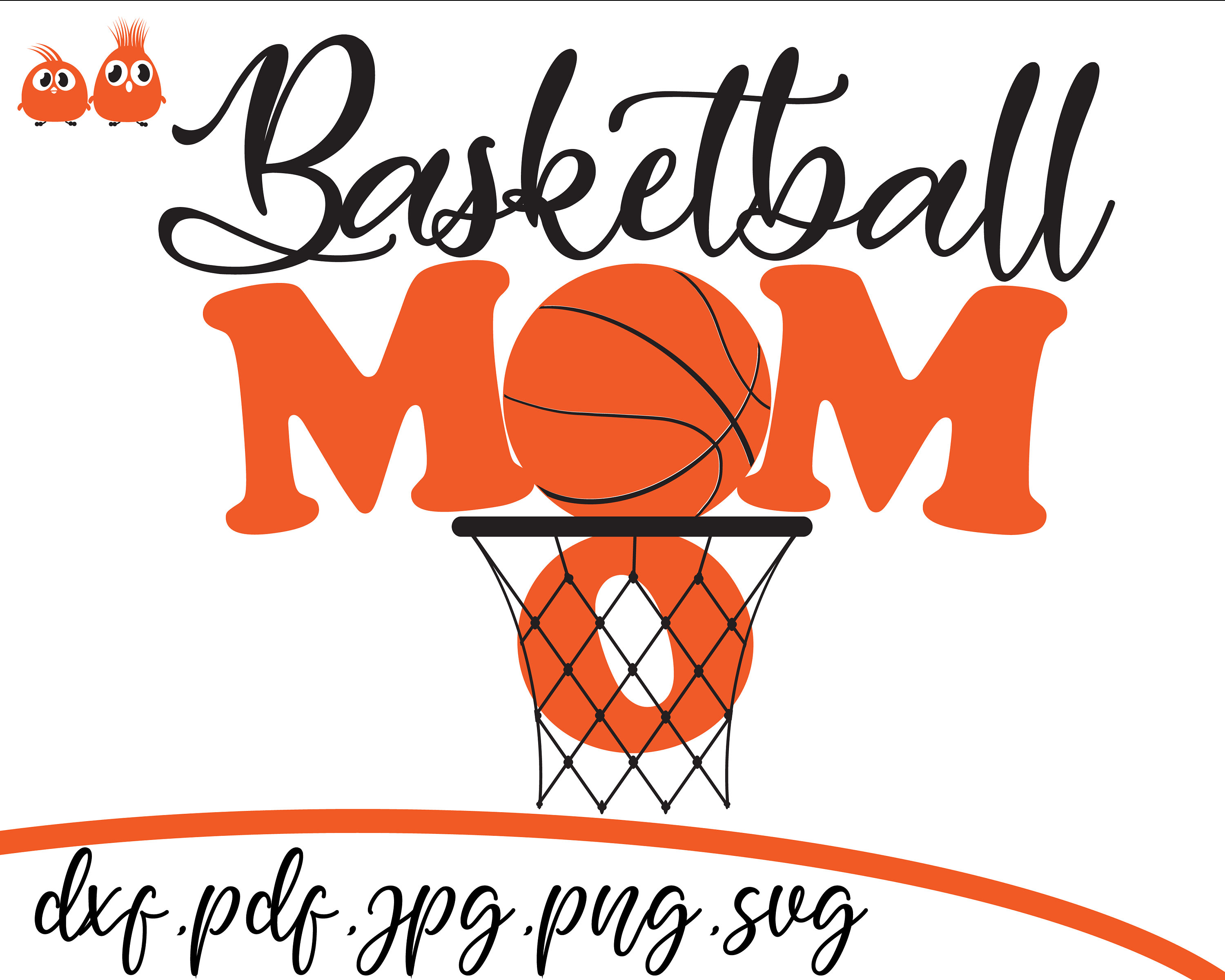 Basketball Mom Svg, Basketball Mama Svg, Love Basketball Svg