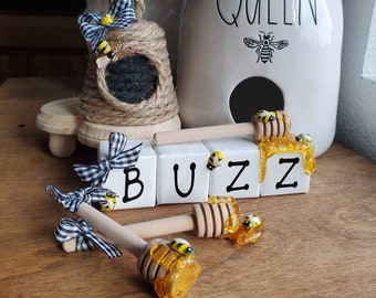 Bee Kitchen Decor Etsy