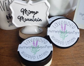 Lavender Whipped Lotion with Shea Butter and Essential Oil