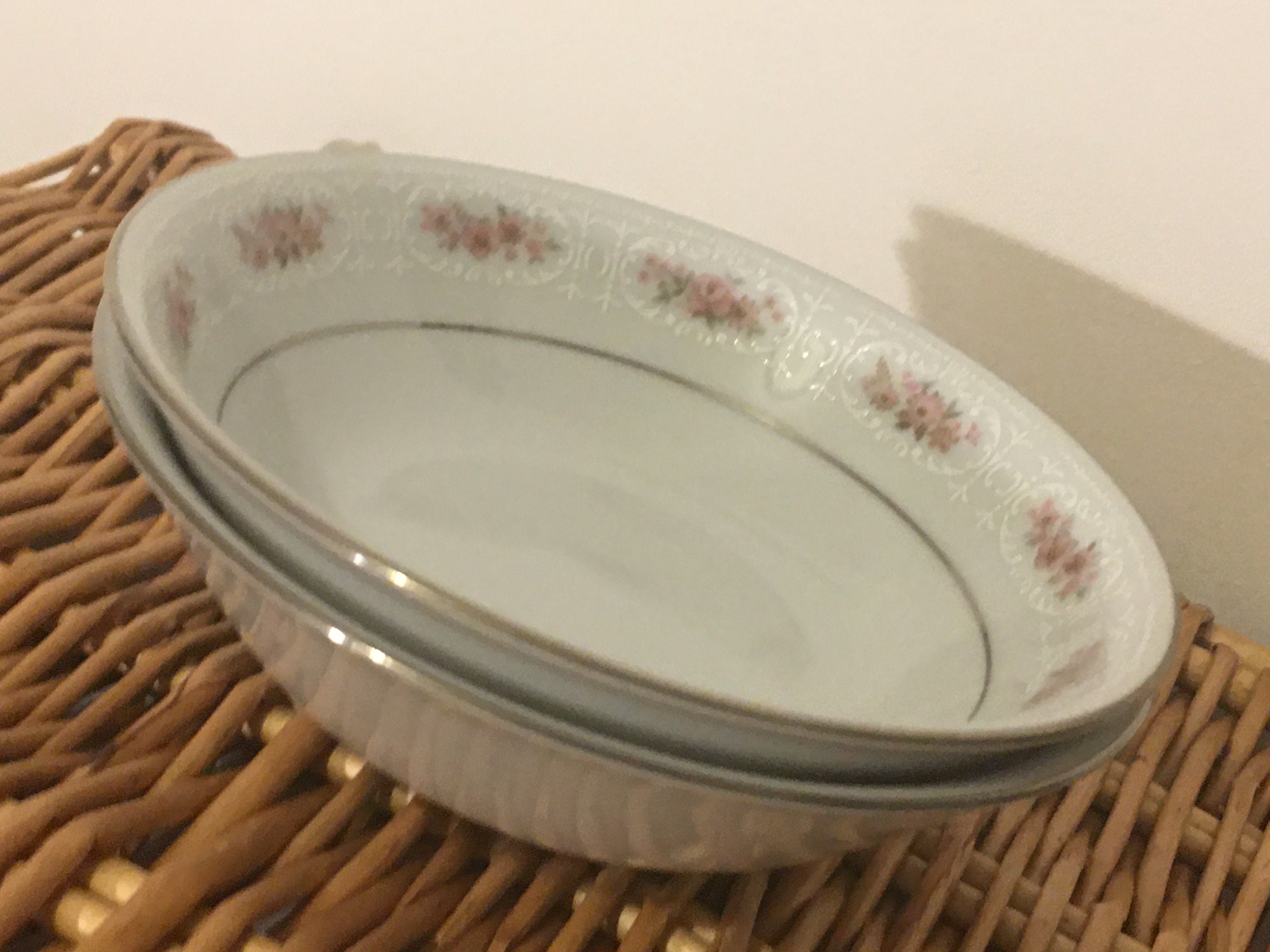 Petula Noritake RC Sri Lanka 2 x Dishes Bowls Dessert Etsy