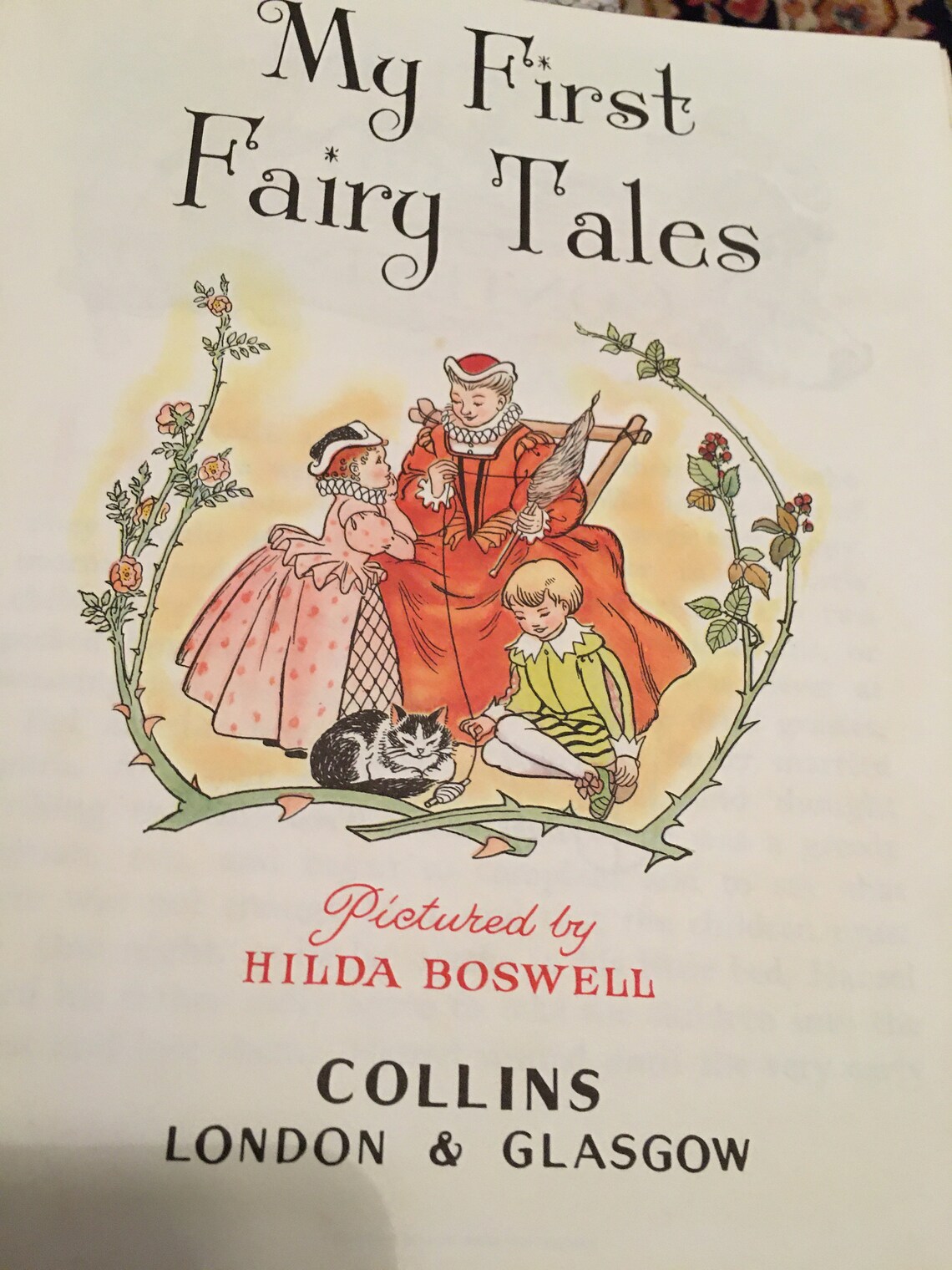 My First Fairy Tales Illustrated By Hilda Boswell Etsy