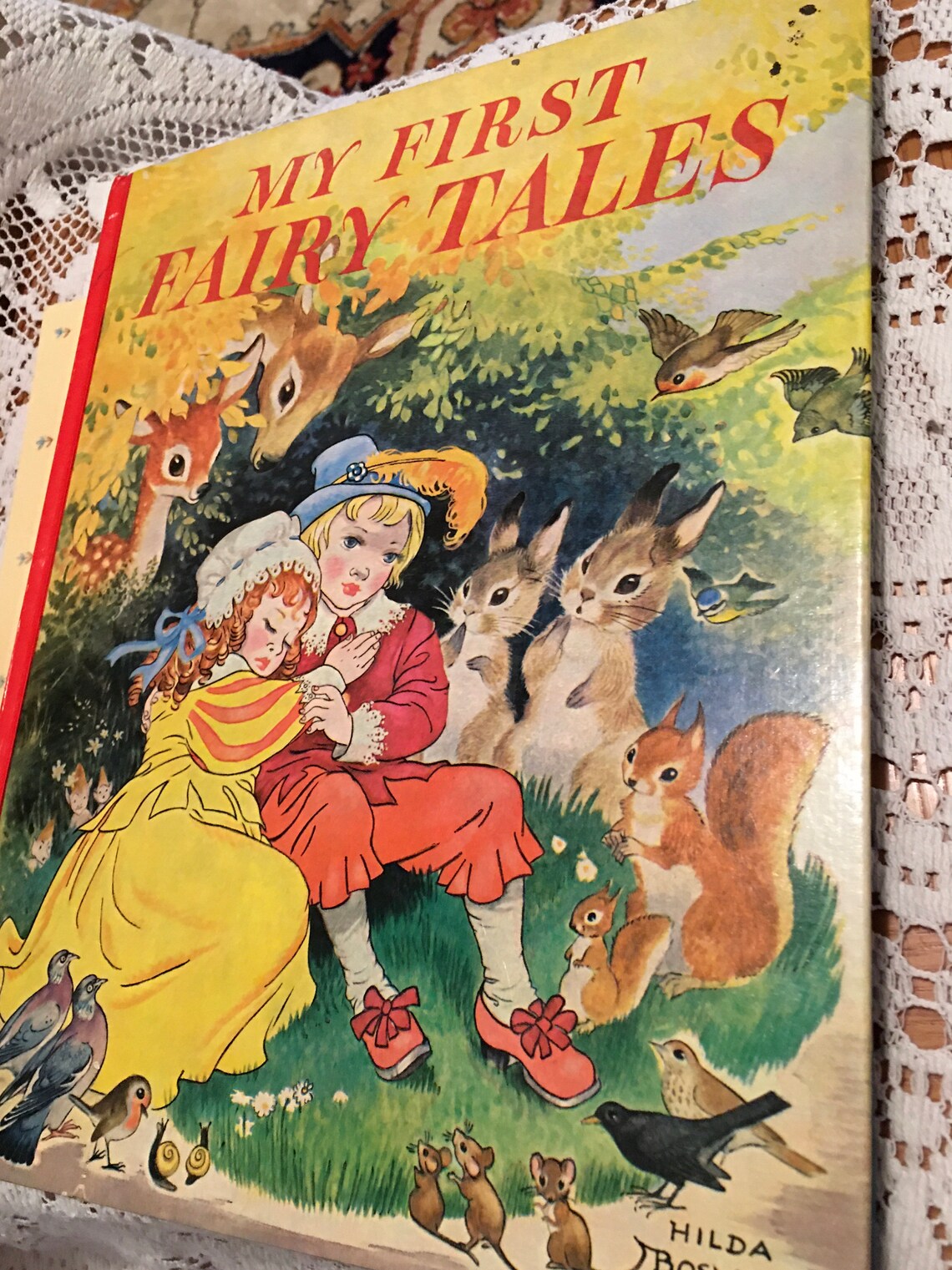 My First Fairy Tales Illustrated By Hilda Boswell Etsy