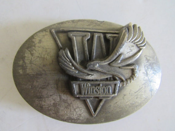 Winston Cigarette Belt Buckle