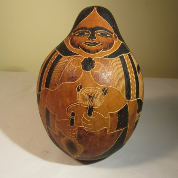 Handmade Native American Rattle Gourds