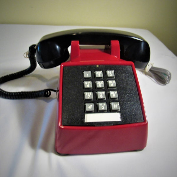 Push Button Phone Etsy