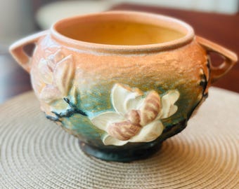 Miska Roseville Pottery Magnolia Vintage