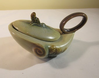 Vintage Hull Pottery Sugar Dish