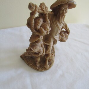 Chinese Fisherman Figurine image 3