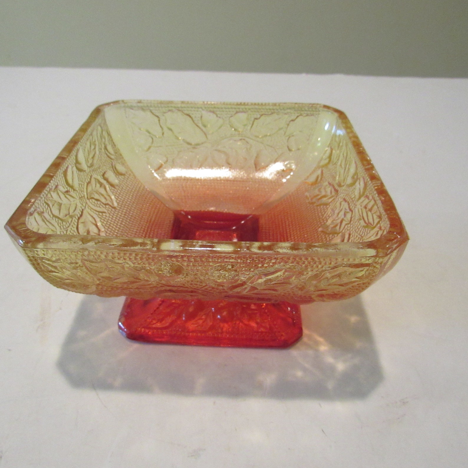 Vintage Depression Candy Dish Etsy