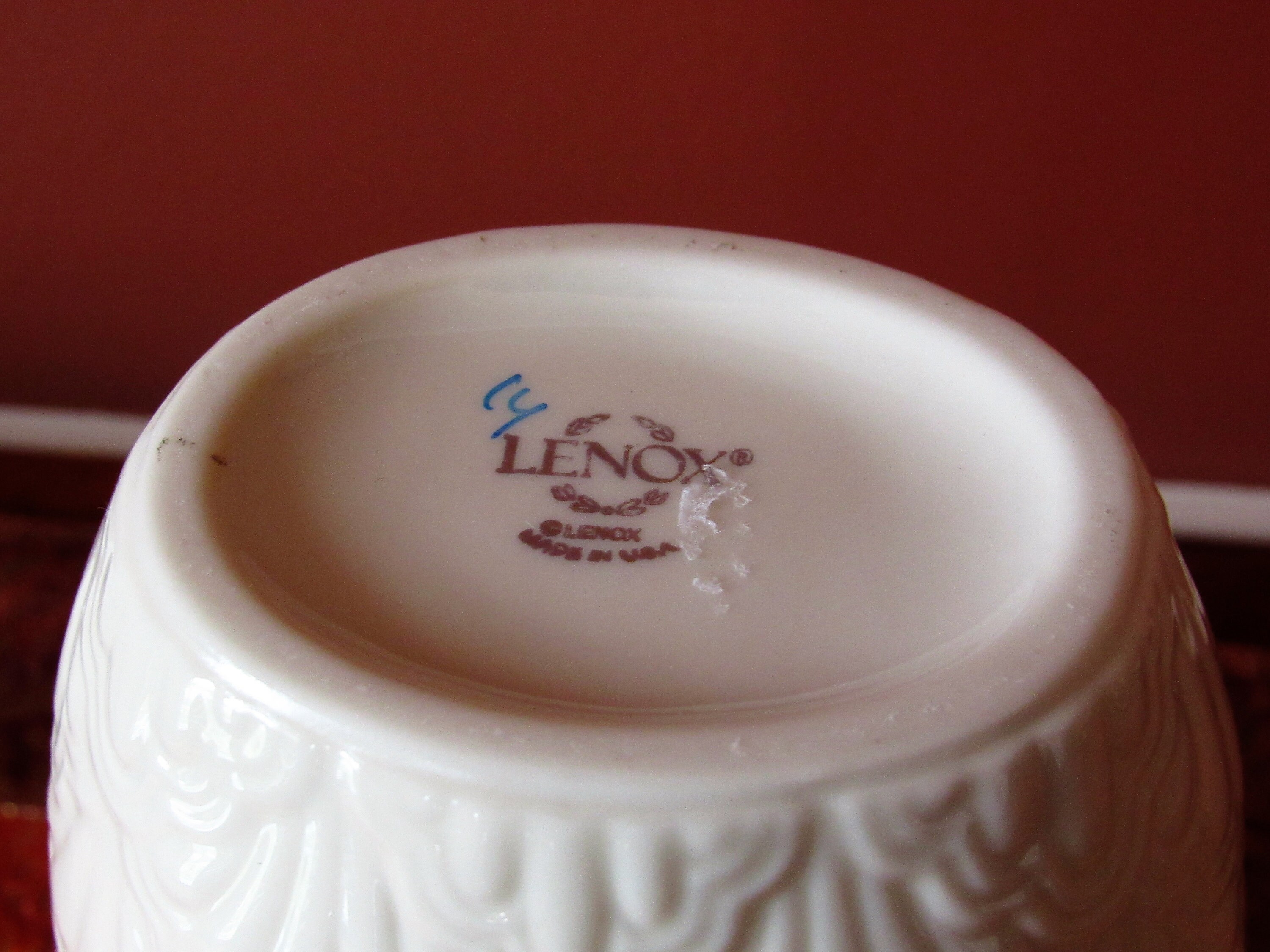 Lenox Jacquard Vase Etsy UK