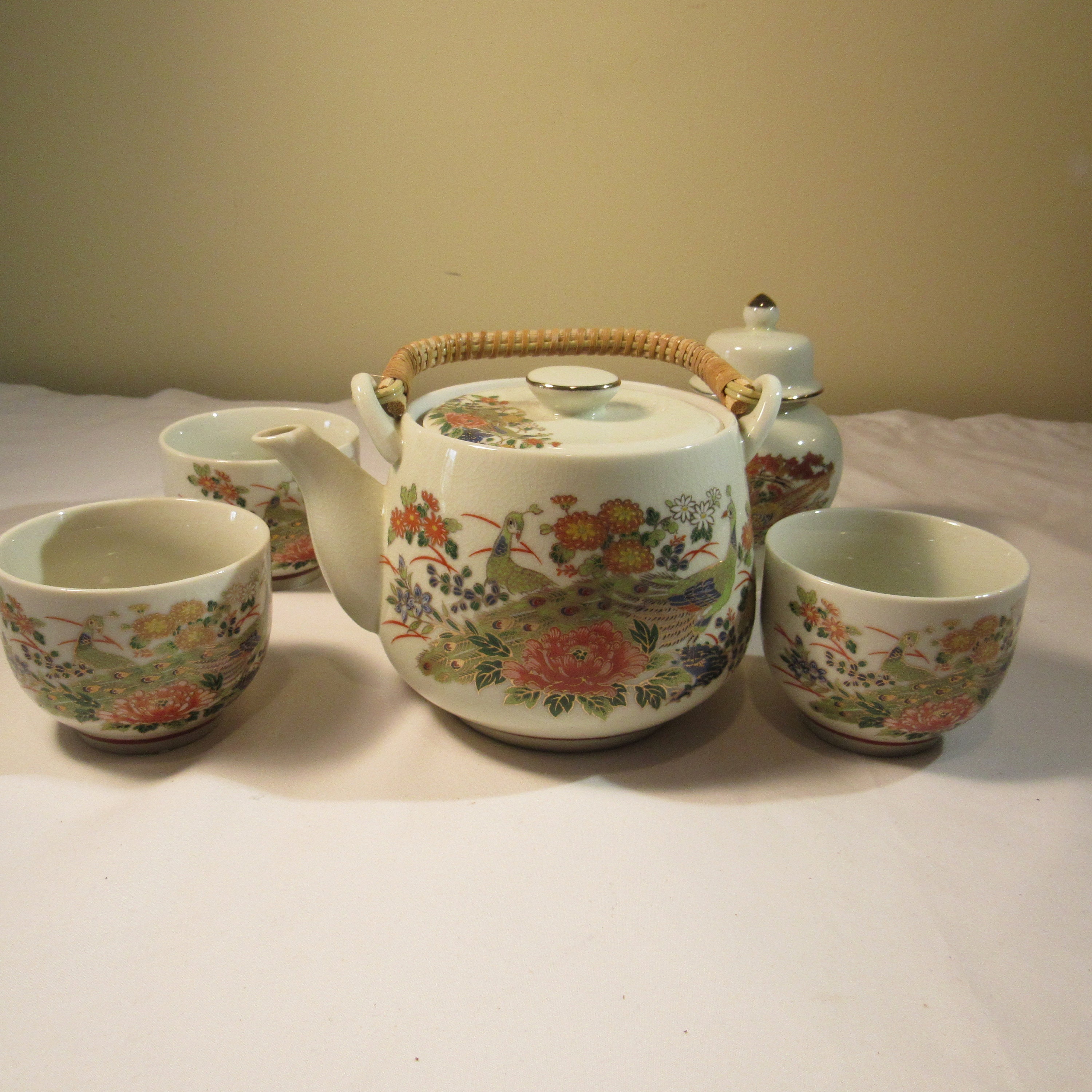 Sanford of Japan Porcelain Tea Set Etsy