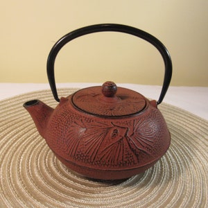 Vintage Cast Iron Miniature Tea Kettle