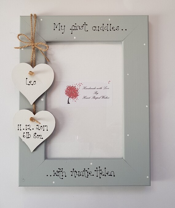 personalised auntie frame