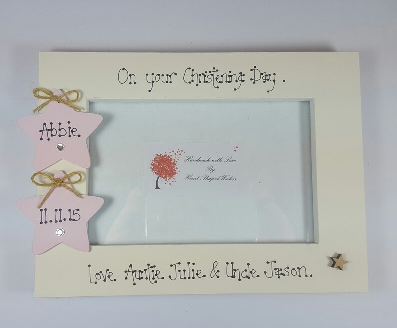 Personalised Goddaughter Photo Frame Goddaughter Picture Etsy