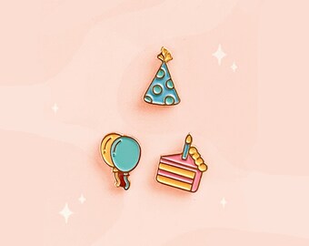 Mini Birthday Pin Set