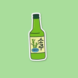 Korean Soju Sticker