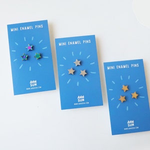 Mini Stars Enamel Pin | by AnnSun