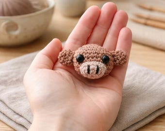 Crochet keychains, crochet animal keychains, crochet keychain ideas, crochet keychains for beginners, crochet monkey