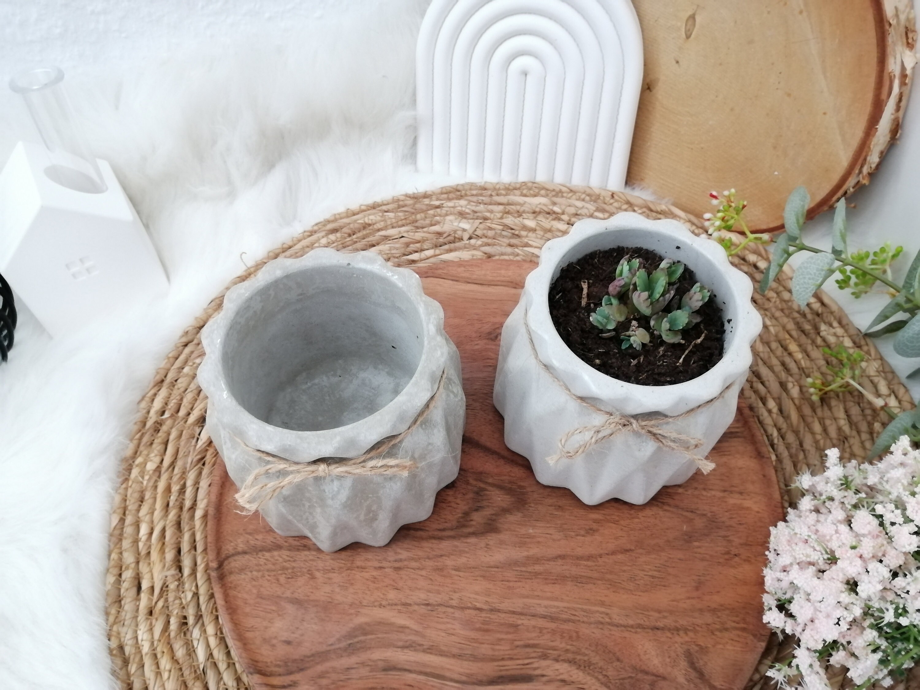 Keramik-Blumentopf In Katzenpfotenform – Sukkulententopf Mit Drainageloch, Ca. 9 Cm Durchmesser