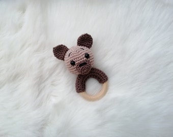 Hochet Teddy - Patron PDF au crochet