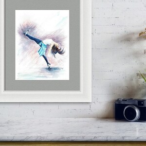 Tap Dance Art, Regalo de recital de danza, Regalo de competencia, Arte de bailarina, Impresión de danza, Pintura de acuarela, Arte de pared, Regalo de bailarina, Tap Dance,