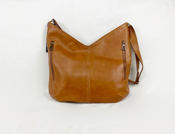 Full grain leather hobo bag hotsell
