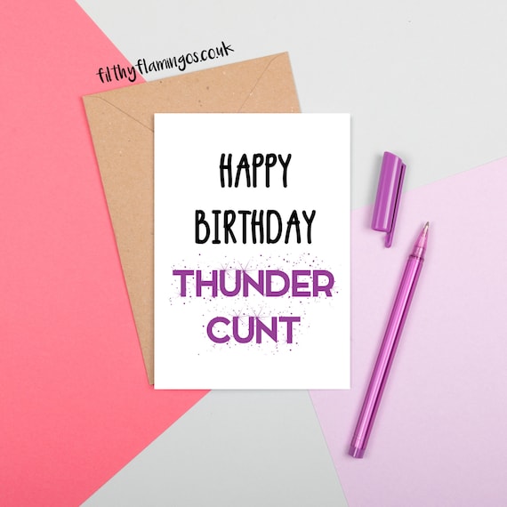 HAPPY BIRTHDAY GREETINGS CARD ADULT FRIEND RUDE JOKES Comedy Funny Humour CT