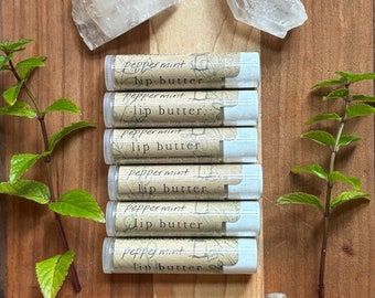 Peppermint Infused Lip Butter