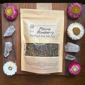 Maine Blueberry Herbal Tea Blend