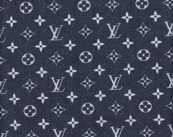 Louis vuitton fabric | Etsy