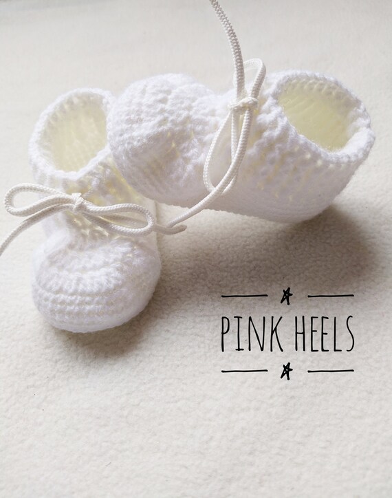 christening booties boy