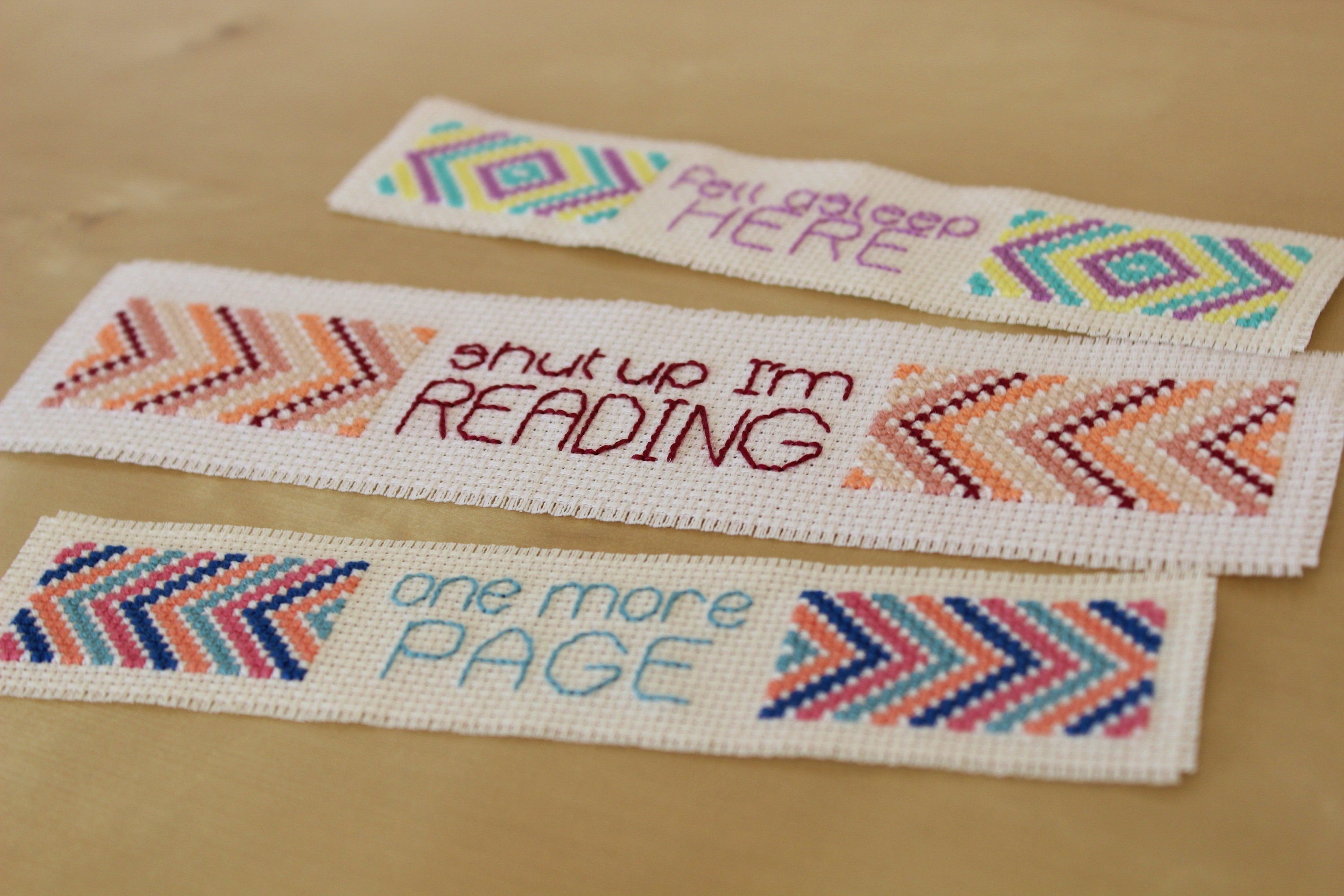 Bookmark Cross Stitch Pattern to Read or Not to Read What a Silly