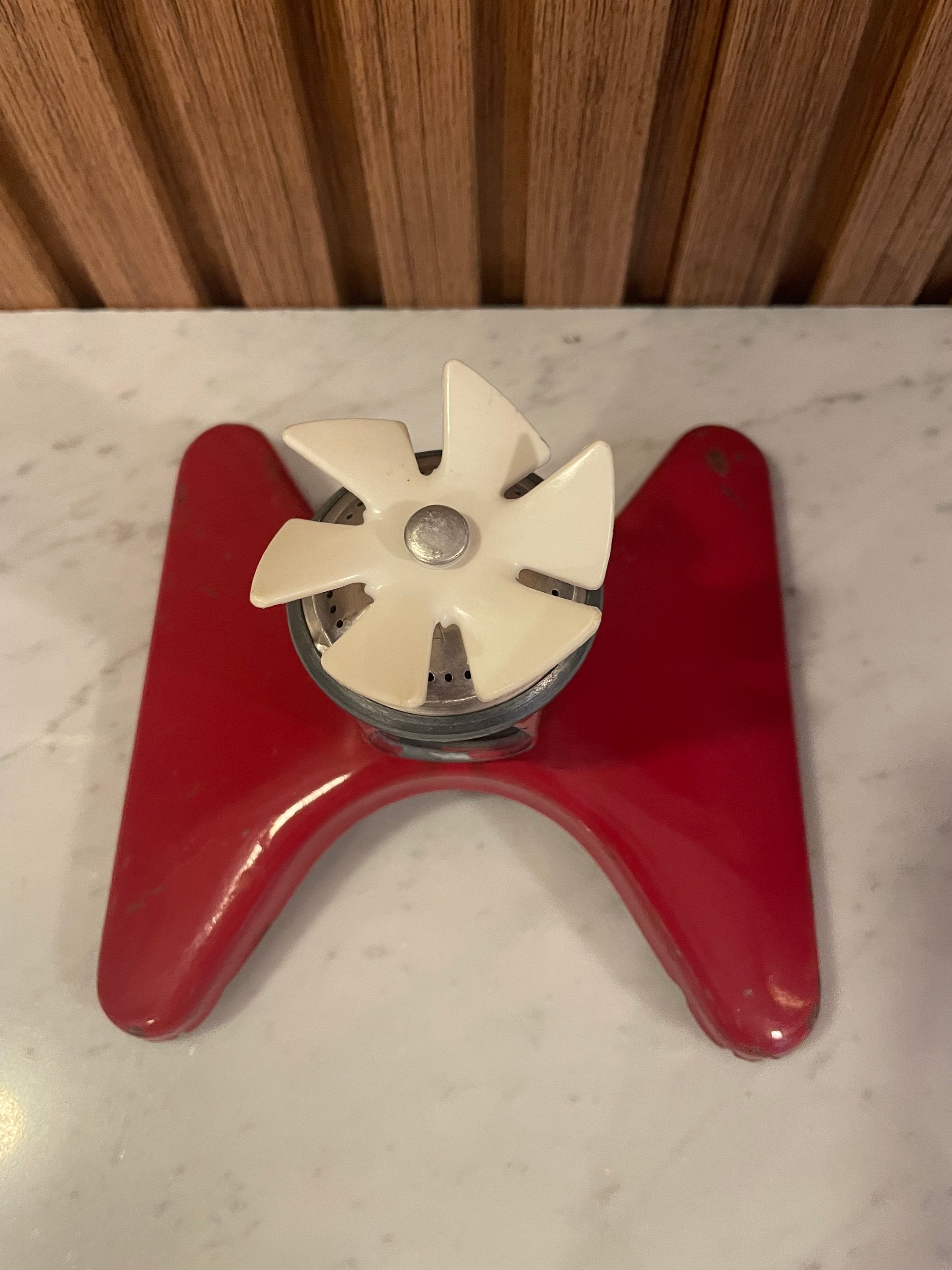 Vintage Mid Century Modern Metal Sprinkler Retro, Atomic, 1960s, Kitsch