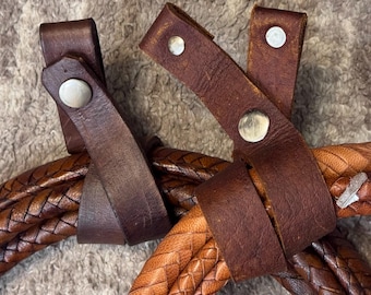 Funda para látigo INDIANA JONES de F&G CUSTOMS - Funda para cinturón con cierre unidireccional